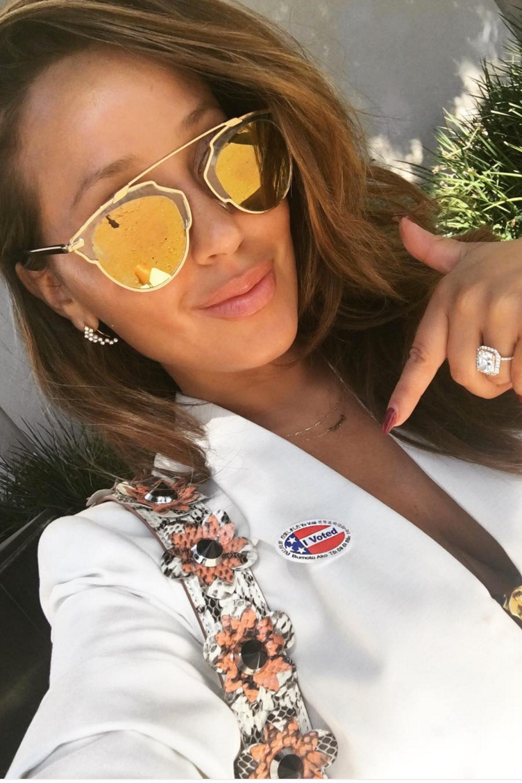 Celebs Who Are Making Their Votes Count 
